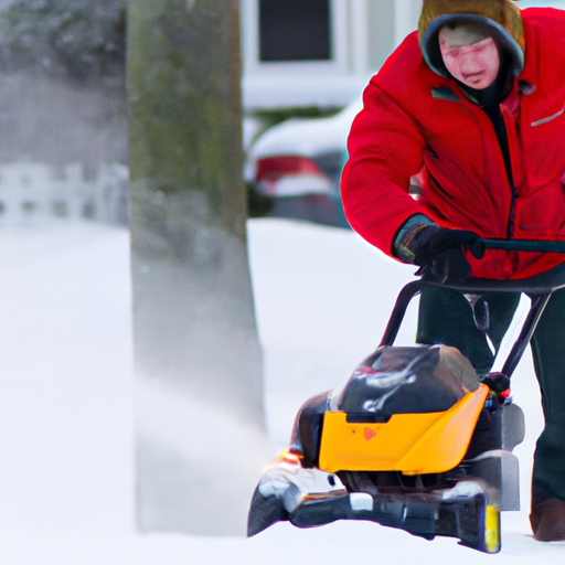 How To Use A Battery-Powered Snow Blower Safely